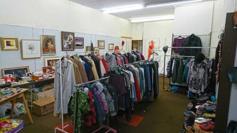 Our stocked and open pop up shop