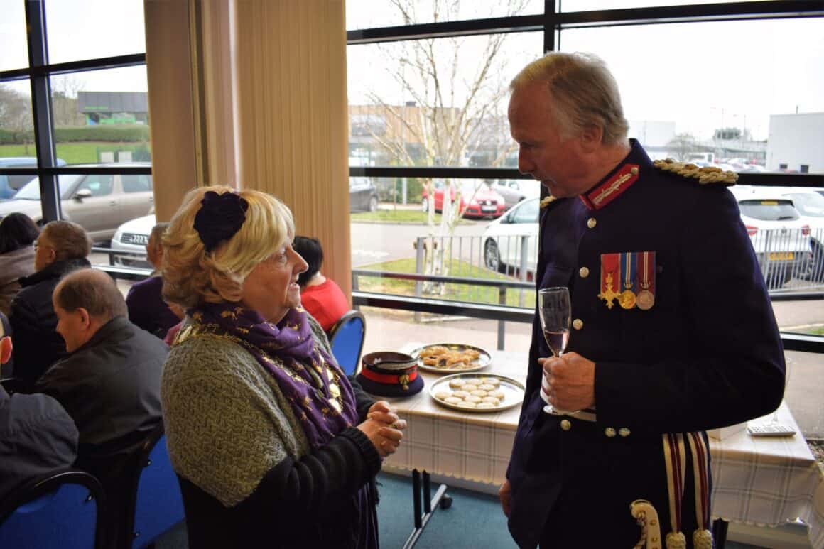Lord Lieutenant and Clacks Provost Tina