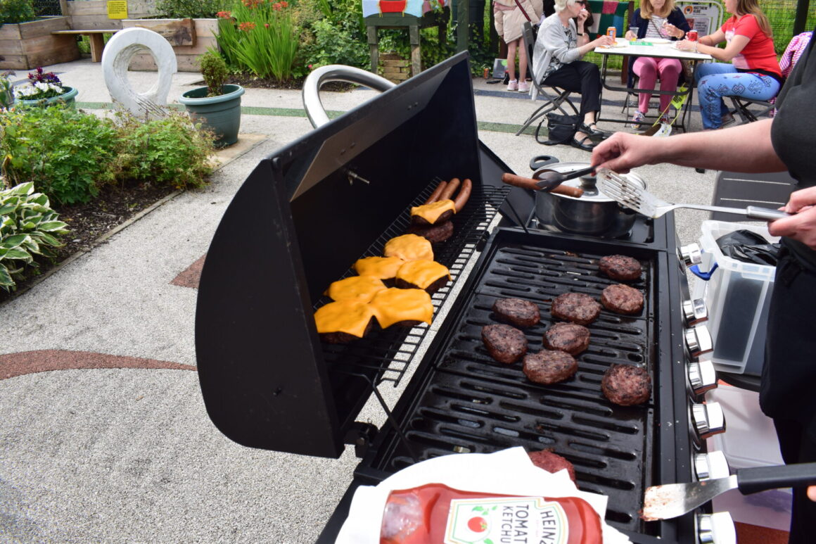 Cooking Malcolm Allan Family Butchers' burgers