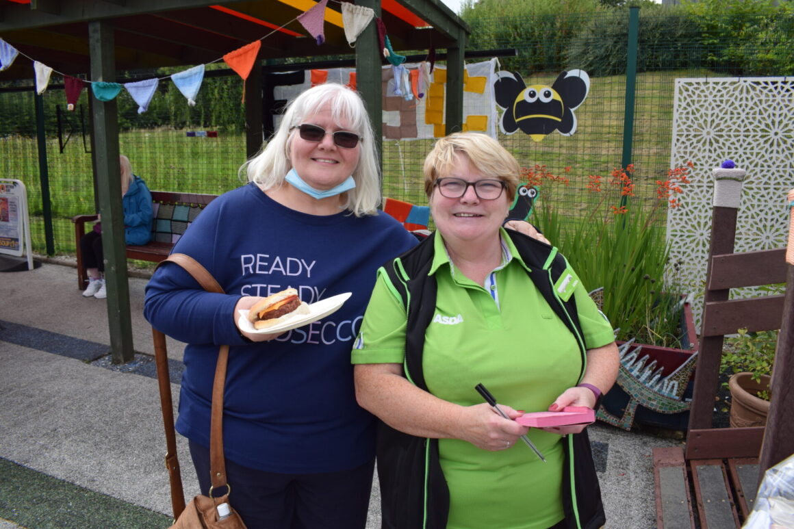 Ann and Margaret from Asda