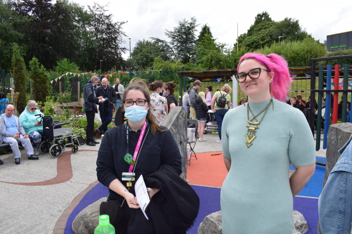 Linsey with Claire form Morrisons