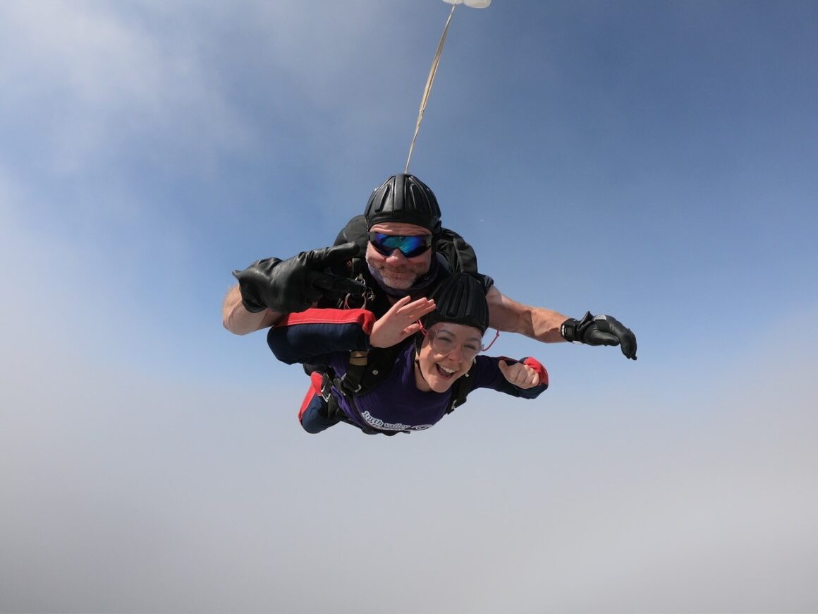 Amy enjoying the dive