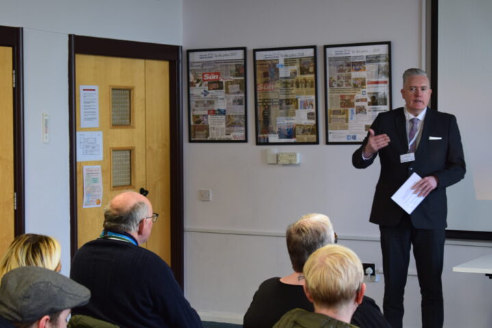 George Adam MSP opening event