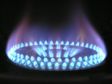 Gas flame ring